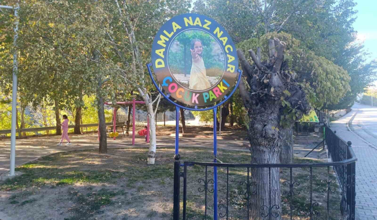 Mi̇ni̇k Damla Nazın İsmi̇ Çocuk Parkında Yaşatılacak