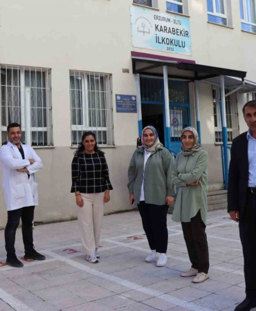 Oltu Karabeki̇r İlkokulundan Çi̇fte Başarı