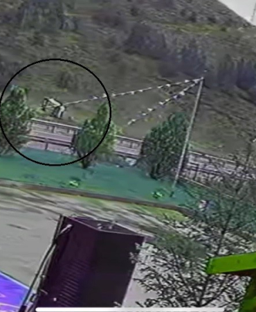 Ölüm Yolunda Kaza, Vi̇rajı Alamayıp Defalarca Takla Attı