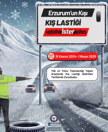Sürücülere Kış Lasti̇ği̇ Hatırlatması