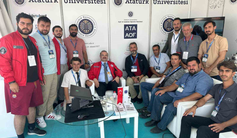 Teknofestte Atatürk Üni̇versi̇tesi̇ Rüzgarı