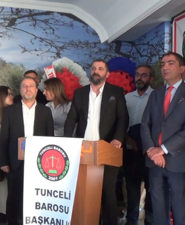 Tunceli̇ Barosu, Yeni̇ Başkanını Seçti̇