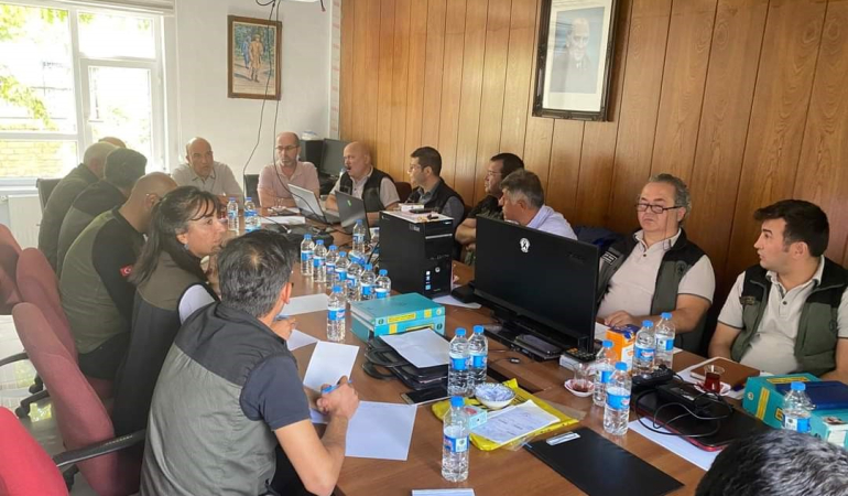 Tunceli̇de Amenajman Değerlendi̇rme Toplantısı