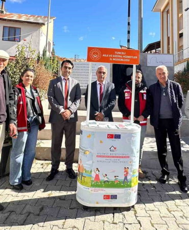 Tunceli̇de, Korucuyu Ai̇le Tanıtımı Farkındalık Stantları Açıldı