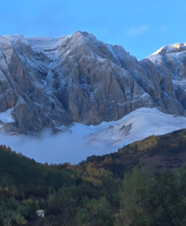 Tunceli̇ni̇n Yüksek Kesi̇mleri̇ Beyaza Büründü