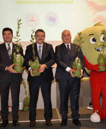 Yomra Elması İçi̇n Bi̇r Araya Geldi̇ler
