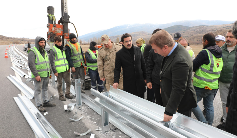 Erzincan – Sivas Karayolu daha güvenli olacak