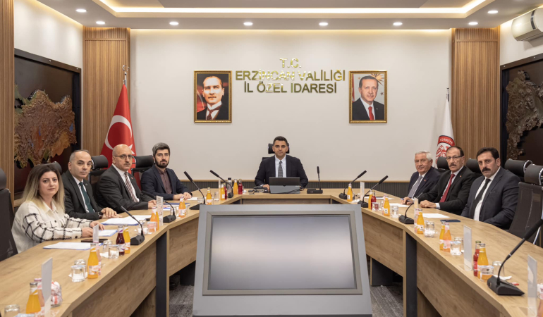 Erzincan İl Encümen Toplantısı Yapıldı