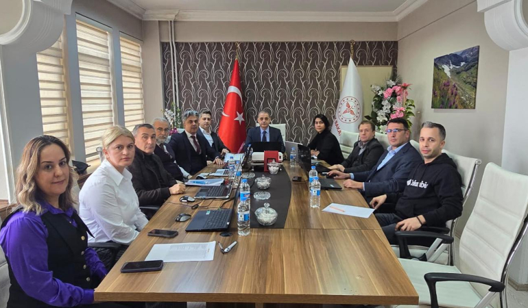 2024 Yılı  Veri Değerlendirme Toplantısı Yapıldı