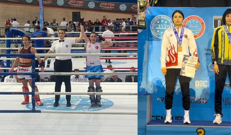 Kelkitli Feyzanur Azizoğlu Avrupa 3. Sü Oldu