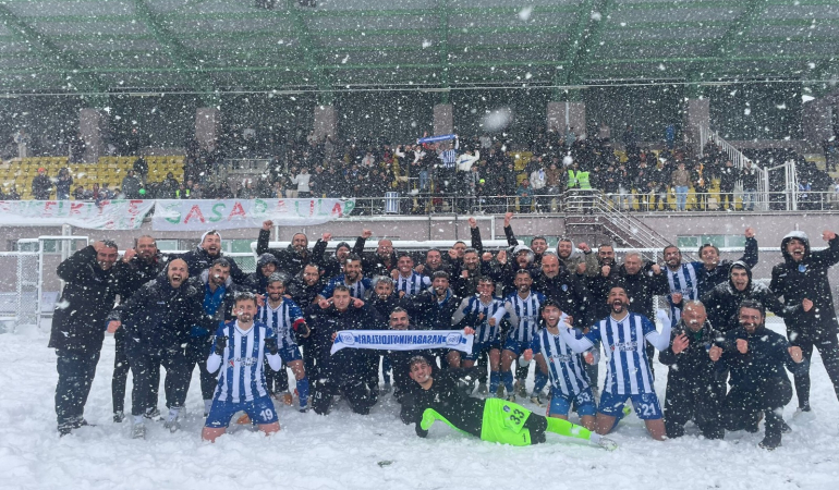 Şiran Yıldızspor soğuk havada ısındı