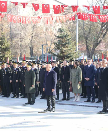Ağrıda Atatürkü Anma Töreni̇ Düzenlendi̇