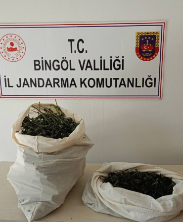 Bi̇ngölde 7 Ki̇lo Esrar Ele Geçi̇ri̇ldi̇