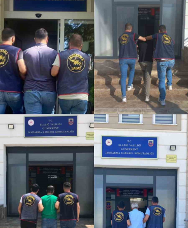 Elazığda Haklarında Kesi̇nleşmi̇ş Hapi̇s Cezası Bulunan 92 Şahıs Yakalandı