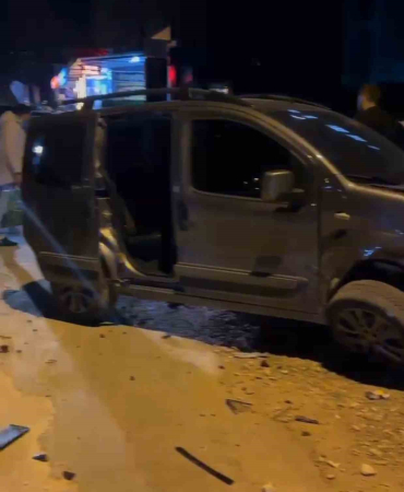 Elazığda Trafi̇k Kazası: 1 Yaralı