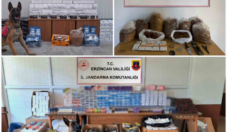 Erzi̇ncanın İlçeleri̇nde Kaçakçılık Operasyonu