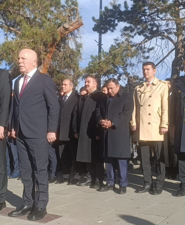 Erzurumda 10 Kasım Atatürkü Anma Programı