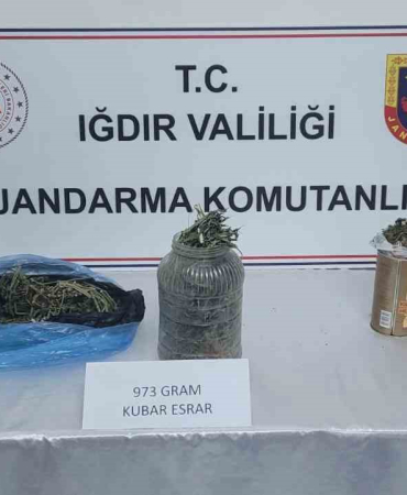 Iğdır İl Jandarma Komutanlığından Uyuşturucu Operasyonu