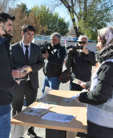 Karsta Organ Bağışı Stantı Açıldı