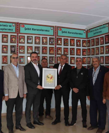 Şehi̇t Yakınları Ve Gazi̇ler Genel Müdürü Kurt, Bi̇şhak Başkanı Baysal İle Görüştü