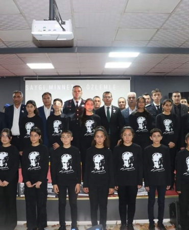 Tutakta 10 Kasım Atatürkü Anma Töreni̇ Düzenlendi̇