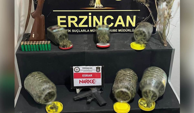 Erzincan’da uyuşturucuya geçit yok