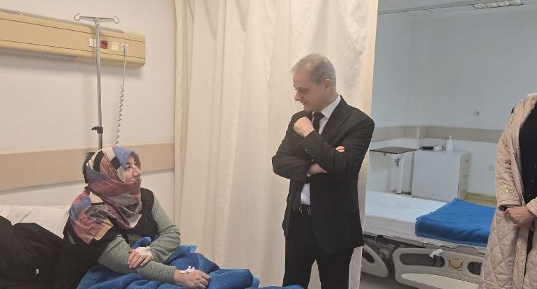 Tekin’den ilçe hastanesine ziyaret