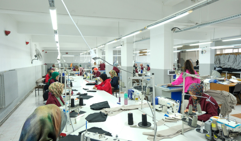 Erzincan’da tekstilüretimine destek