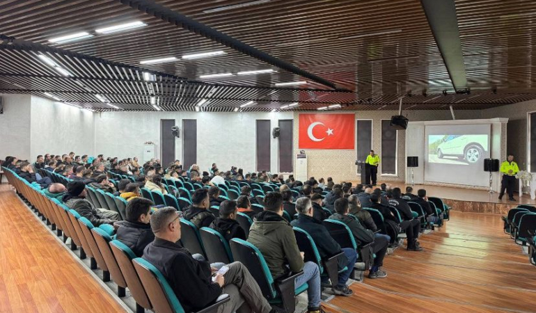Erzincan’da “Trafik Güvenliği” Eğitimi