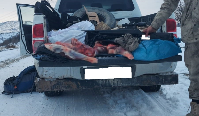 Erzincan’da kaçak avcılara para cezası