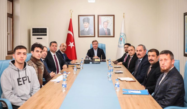 Öğrencilerle istişare toplantısı yapıldı