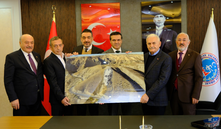 Binali Yıldırım’dan Erzincan TSO’ya Hayırlı Olsun Ziyareti