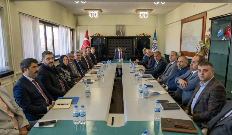 Başkan Aksun’dan İstişare Toplantısı
