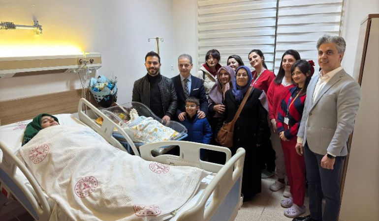 Hoş geldin Metehan bebek