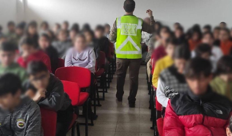Trafik Güvenliği konularında bilgilendirilme yapıldı