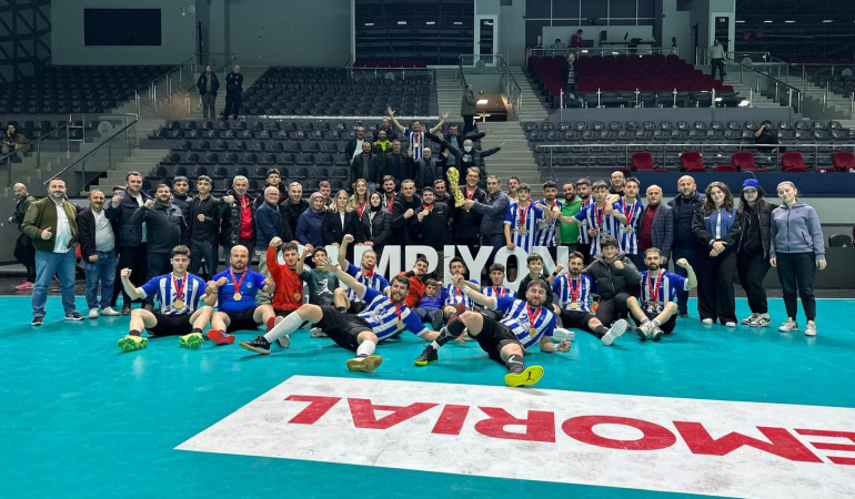 Hentbolda şiran yıldız spor şampiyon oldu