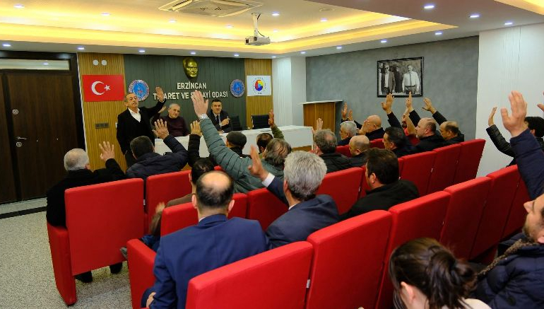 Erzincan Ticaret ve Sanayi Odası Şubat Ayı Meclis Toplantısı Yapıldı