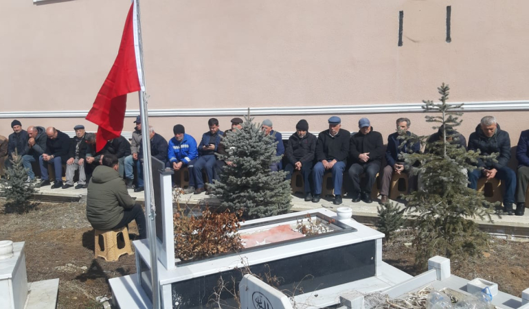 Başkan Salim Koç kabri başın da anıldı