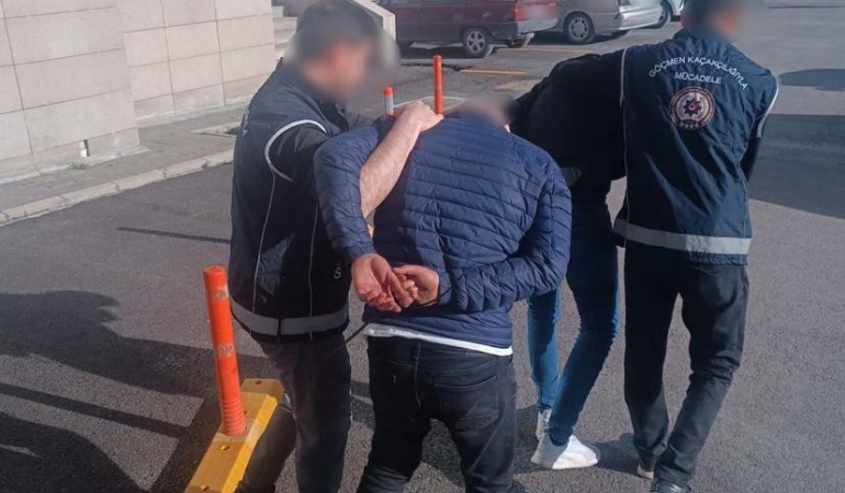 Erzincan’da göçmen kaçakçılığı