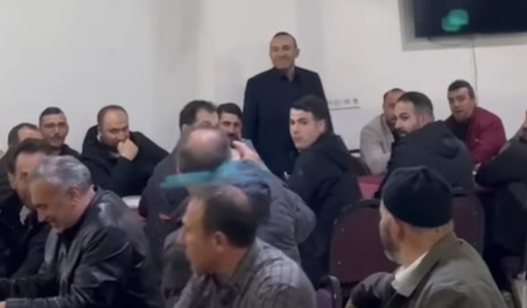 Gürleyik köyü derneğinde bayramlaşma  programı