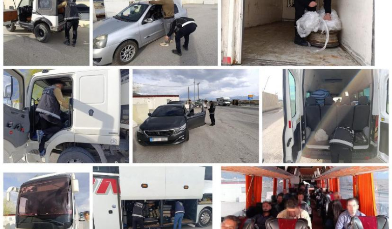 “Asena” çalışması kapsamında kontrol yapıldı