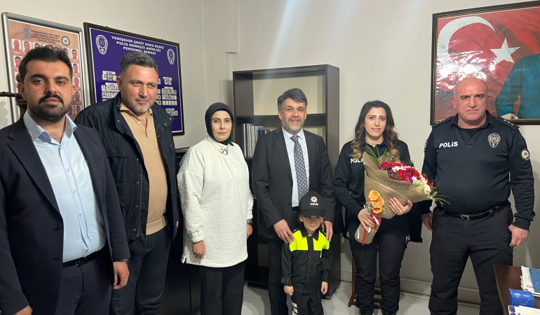 Alpay Kabadayı’dan polis haftasında anlamlı ziyaret