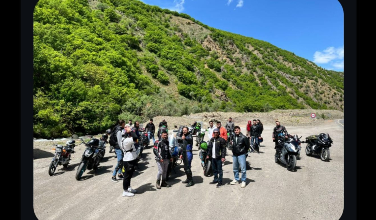 Erzincanlı motorcular dan eğitim turu