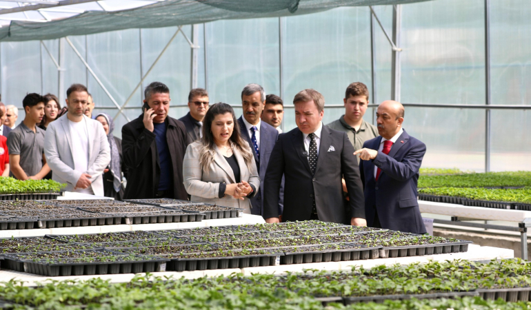 Erzincan’da 200 bin fide toprakla buluşmak üzere yola çıktı