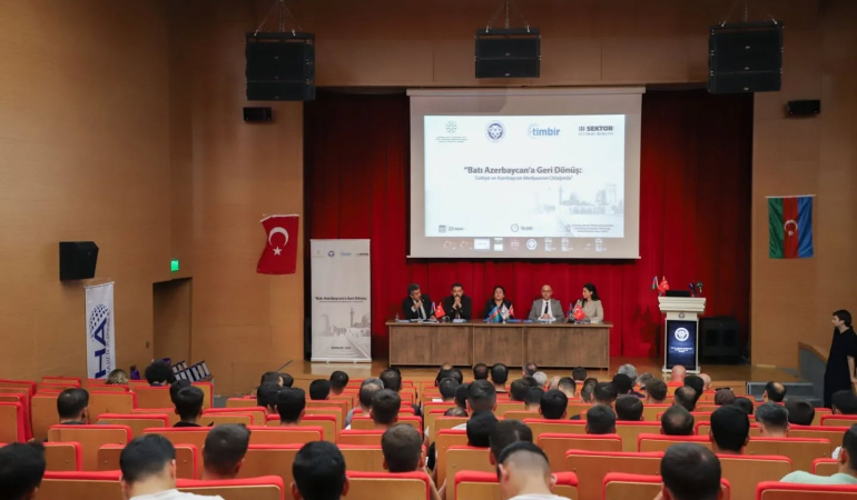 Batı Azerbaycan’a Geri Dönüş Türkiye ve Azerbaycan Medyasının Odağında” Paneli EBYÜ’de Gerçekleştirildi