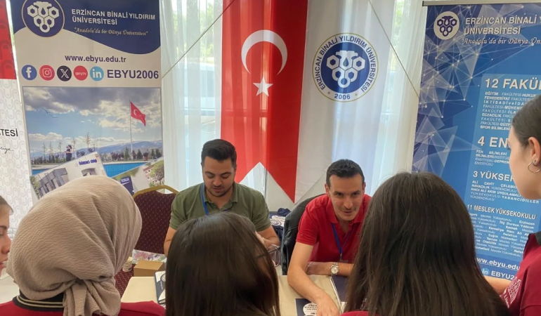 EBYÜ, Tunceli  Munzur Üniversitesi Üniversite Tanıtım Fuarı’na Katıldı