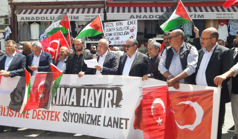 Kelkit Filistin İçin Tek Yürek Oldu 