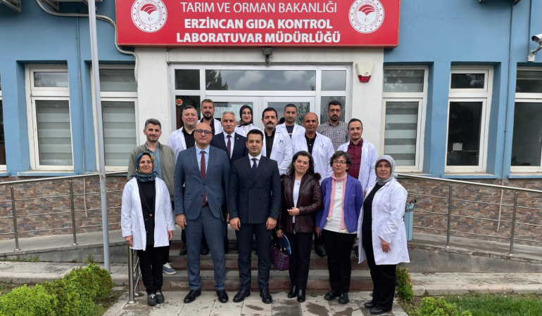 Erzincan Gıda Kontrol Laboratuvar Müdürlüğü Araştırma Yetkili Kuruluş oldu
