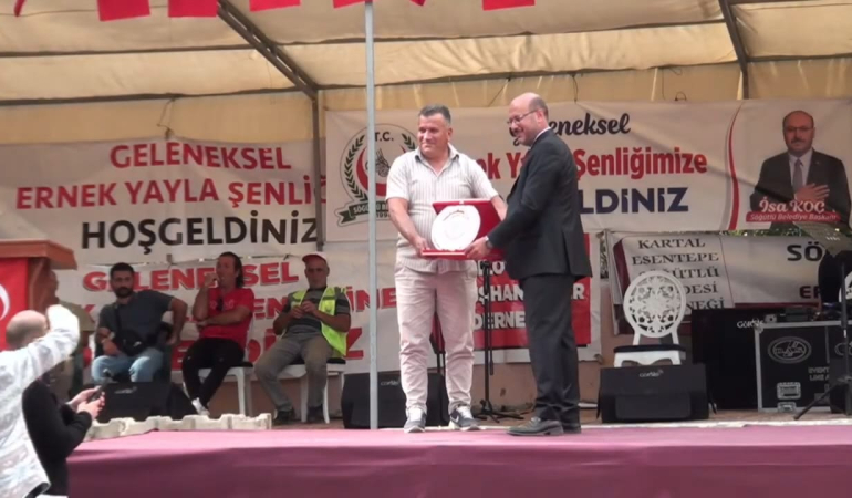 Söğütlü Ernek yaylası Ağası Adem Bedir Oldu