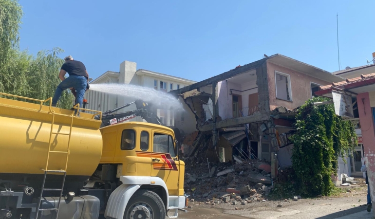 Merkez Çarşısı’nda Kentsel Dönüşüm Başladı